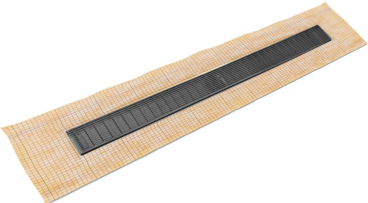 Infinity Drain - Fixed Flange Schluter-KERDI - FCSAS 65 Wedge Wire Linear Drain