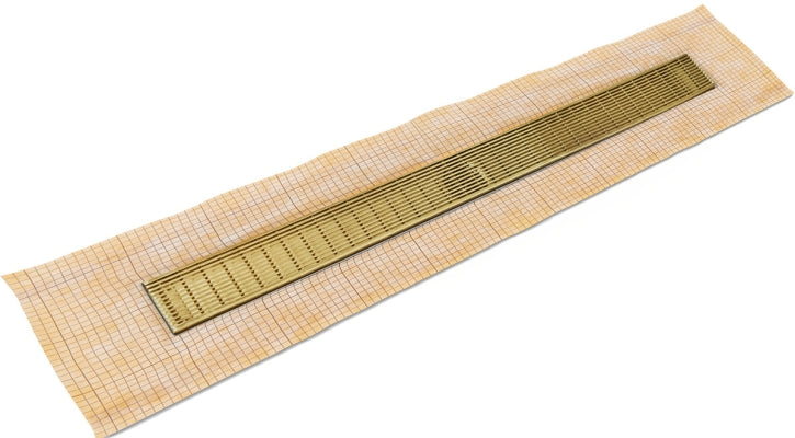 Infinity Drain - Fixed Flange Schluter-KERDI - FCSAS 65 Wedge Wire Linear Drain