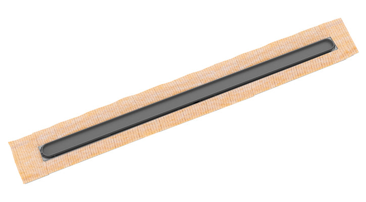 Infinity Drain - Fixed Flange Schluter-KERDI - FCSDTIF 65 Disco-Rectangular Linear Drain