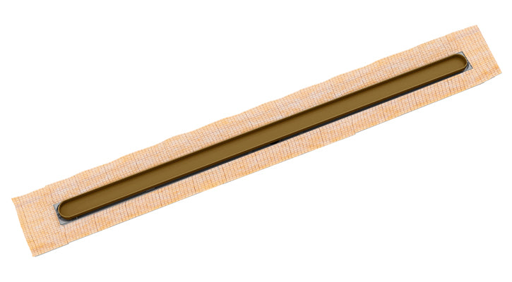 Infinity Drain - Fixed Flange Schluter-KERDI - FCSDTIF 65 Disco-Rectangular Linear Drain