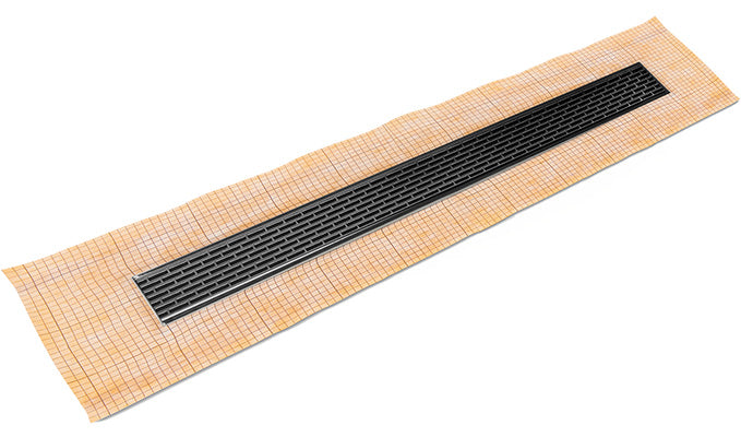 Infinity Drain - Fixed Flange Schluter-KERDI - FCSLT 65 Slotted Linear Drain