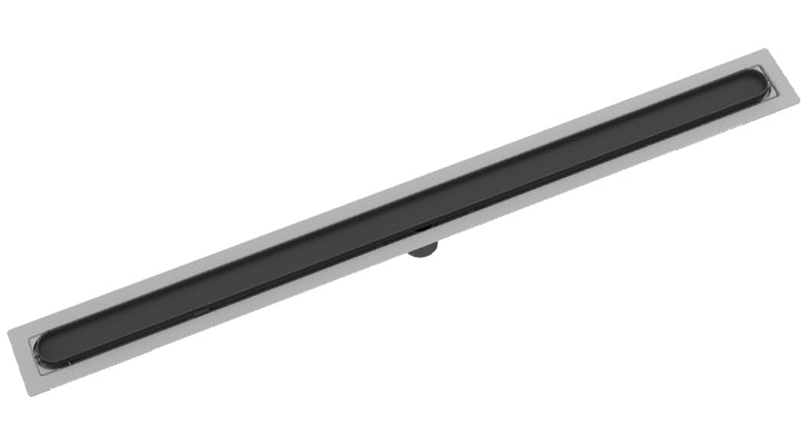 Infinity Drain - Fixed Flange Stainless Channel - FFDTIF 65 Disco-Rectangle Linear Drain