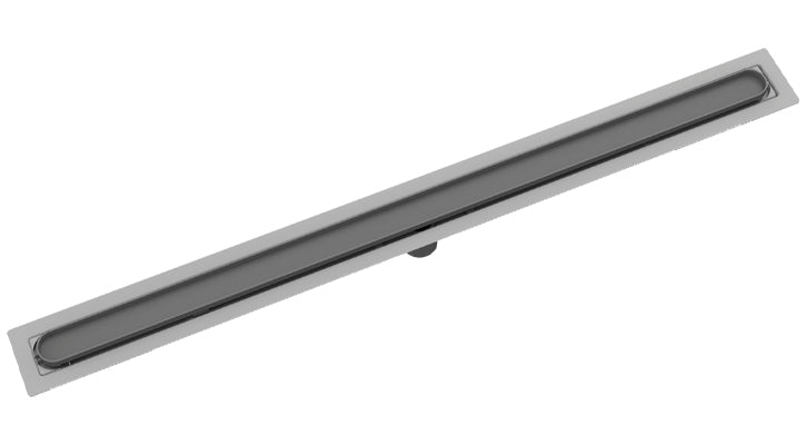 Infinity Drain - Fixed Flange Stainless Channel - FFDTIF 65 Disco-Rectangle Linear Drain