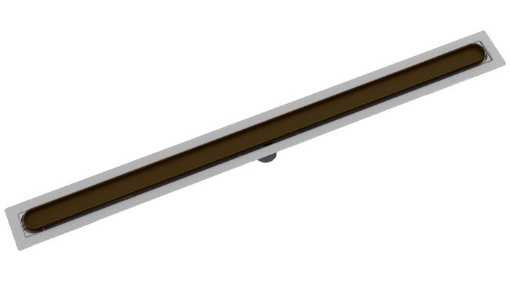 Infinity Drain - Fixed Flange Stainless Channel - FFDTIF 65 Disco-Rectangle Linear Drain