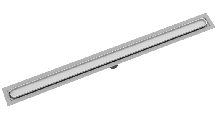Infinity Drain - Fixed Flange Stainless Channel - FFDTIF 65 Disco-Rectangle Linear Drain