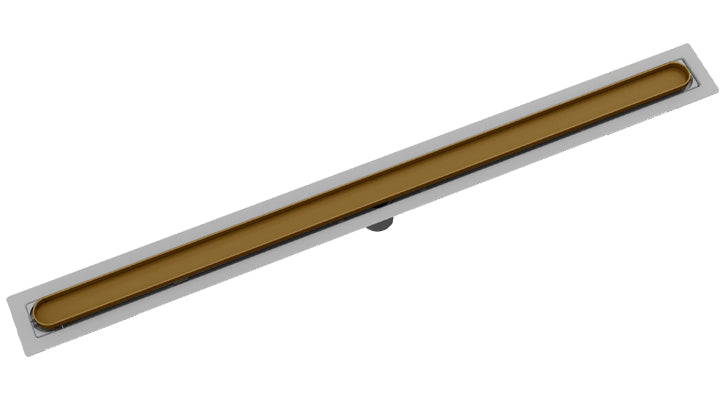 Infinity Drain - Fixed Flange Stainless Channel - FFDTIF 65 Disco-Rectangle Linear Drain