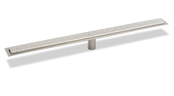 Infinity Drain - Fixed Flange Stainless Channel - FFGR 65 Adhesion Linear Drain