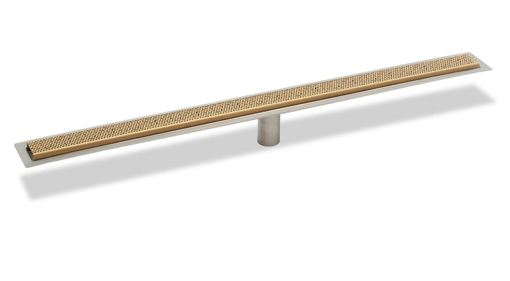 Infinity Drain - Fixed Flange Stainless Channel - FFGR 65 Adhesion Linear Drain