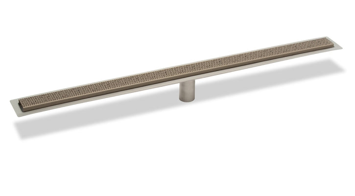 Infinity Drain - Fixed Flange Stainless Channel - FFGR 65 Adhesion Linear Drain