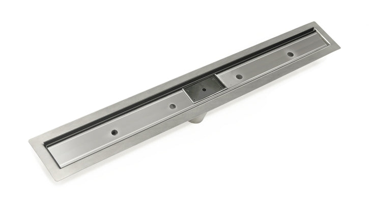 Infinity Drain - Fixed Flange Stainless Channel - FFST Slot Linear Drain