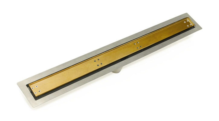 Infinity Drain - Fixed Flange Stainless Channel - FFTAF 65 Tile Insert Frame Linear Drain