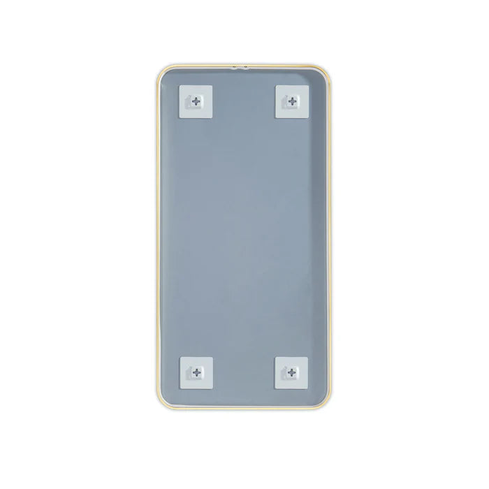 Casa Fixtures - Bathroom Accessories - 18" x 36" Shatterproof Wall Mount Metal Frame Mirror (FM2-1836)