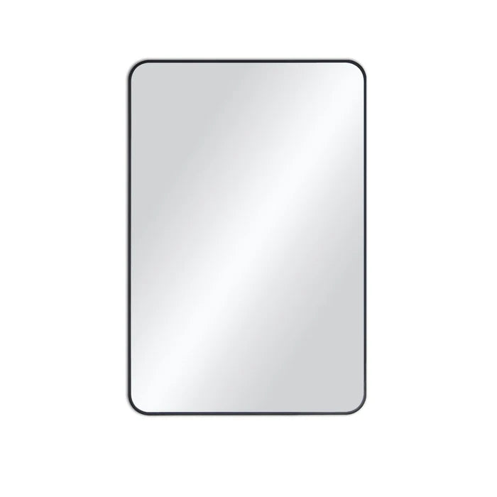 Casa Fixtures - Bathroom Accessories - 24" x 36" Shatterproof Wall Mount Metal Frame Mirror (FM2-2436)