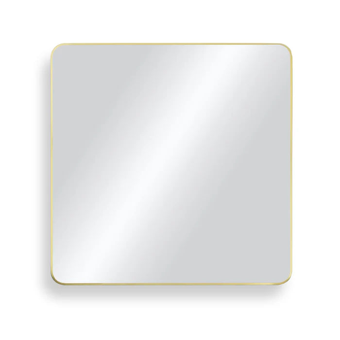 Casa Fixtures - Bathroom Accessories - 36" x 36" Shatterproof Wall Mount Metal Frame Mirror (FM2-3636)