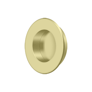 Deltana FP178U3, Flush Pull, Round, HD, 1-7/8", Solid Brass