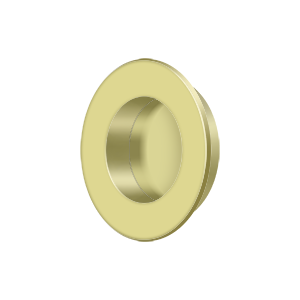 Deltana FP178U3, Flush Pull, Round, HD, 1-7/8", Solid Brass