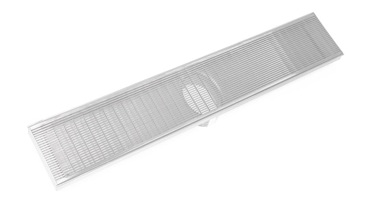 Infinity Drain - Fixed Stainless Channel - FXAS 100 Wedge Wire Linear Drain