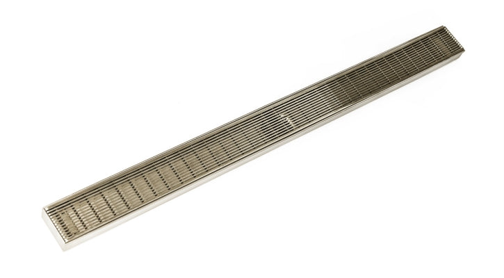 Infinity Drain - Fixed Stainless Channel - FXAS 65 Wedge Wire Linear Drain