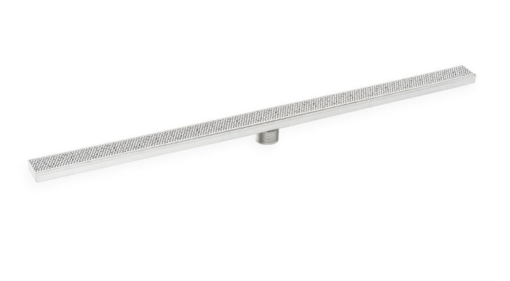 Infinity Drain - Fixed Stainless Channel - FXGR 65 Adhesion Linear Drain
