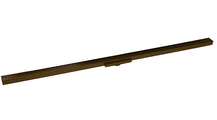 Infinity Drain - Site Sizable Stainless Channel - S-LTAS 38 Offset Slotted Linear Drain