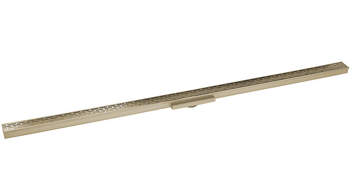 Infinity Drain - Site Sizable Stainless Channel - S-LTAS 38 Offset Slotted Linear Drain