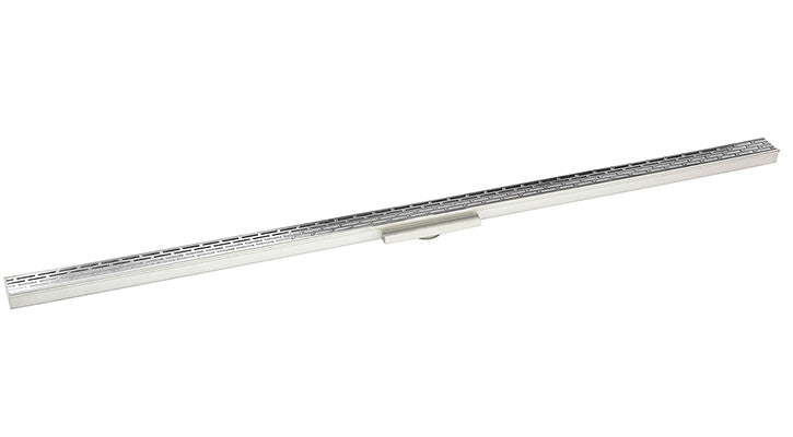 Infinity Drain - Site Sizable Stainless Channel - S-LTAS 38 Offset Slotted Linear Drain