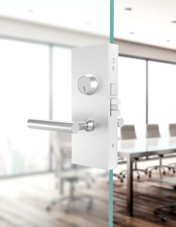 Accurate - GO87 Offset Glass Patch Door Hardware Sets