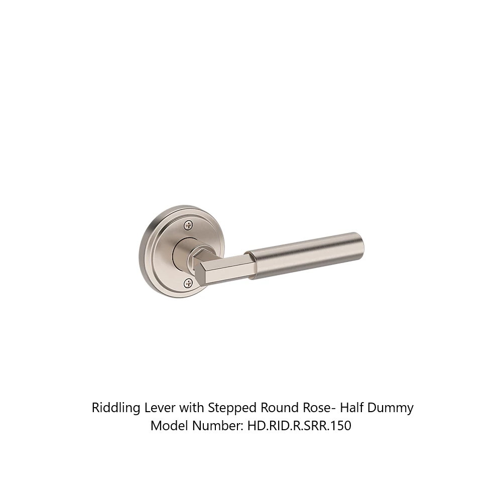 Baldwin - Reserve Collection - Interior Levers - Riddling Door Lever (Half Dummy)