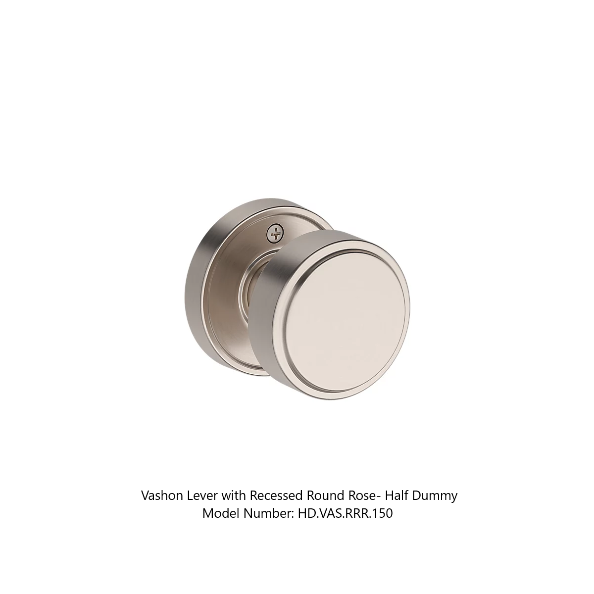 Baldwin - Reserve Collection - Interior Knobs - Vashon Door Knob (Half Dummy)
