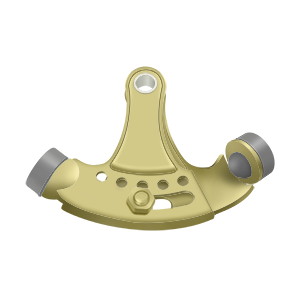 Deltana HPA69, Hinge Pin Stop, Hinge Mounted, Adjustable for Solid Brass & Steel Residential Hinges