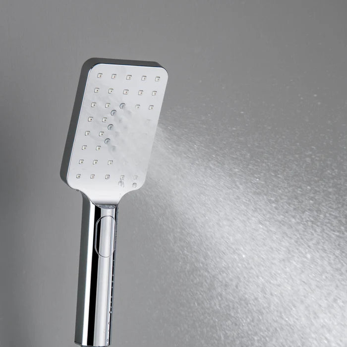 Casa Fixtures - Handheld Shower Head - Quadro Premium ABS 3 Mode Handheld Shower Head (HS101)