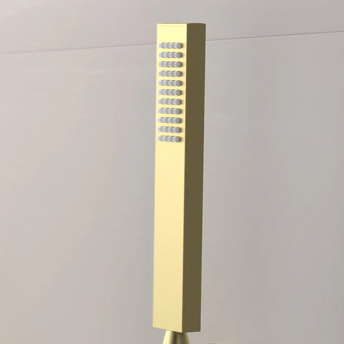 Casa Fixtures - Handheld Shower Head - Quadro Metal Handheld Shower Head (HS103)