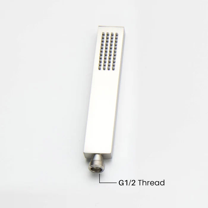 Casa Fixtures - Handheld Shower Head - Quadro Metal Handheld Shower Head (HS103)