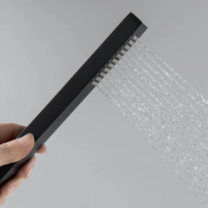 Casa Fixtures - Handheld Shower Head - Quadro Metal Handheld Shower Head (HS103)