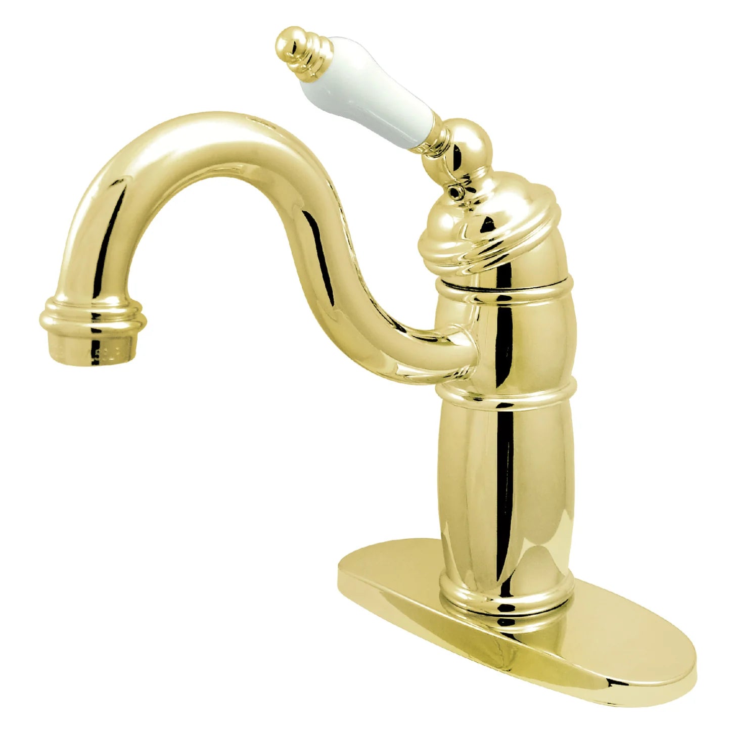 Kingston - Bar Faucets - Vintage KB148PL One-Handle 1-Hole Deck Mount Bar Faucet