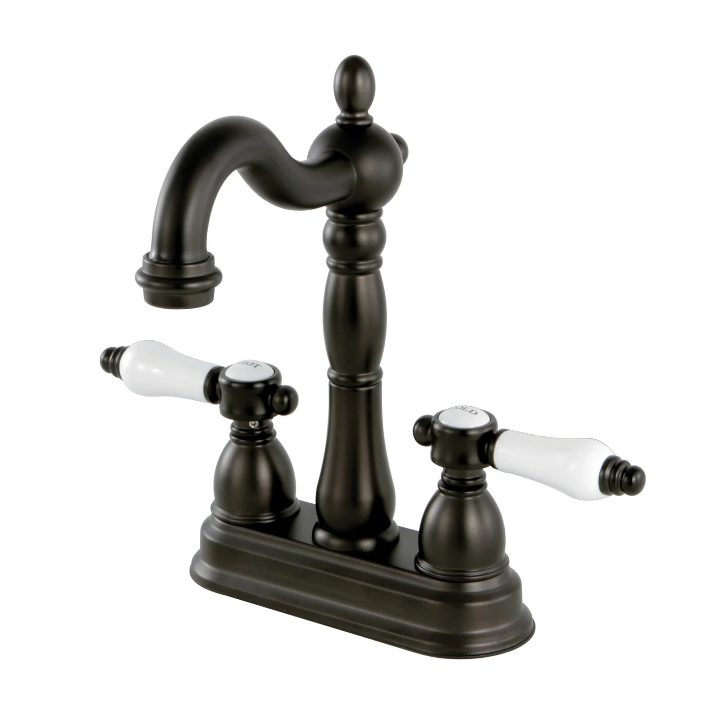 Kingston - Bar Faucets - Bel-Air KB149BPL Two-Handle 2-Hole Deck Mount Bar Faucet