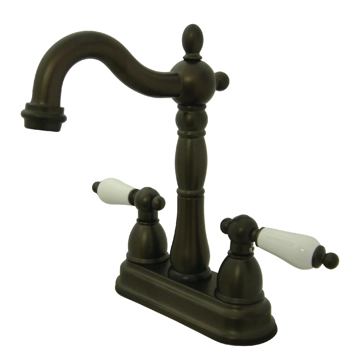Kingston - Bar Faucets - Heritage KB149PL Two-Handle 2-Hole Deck Mount Bar Faucet