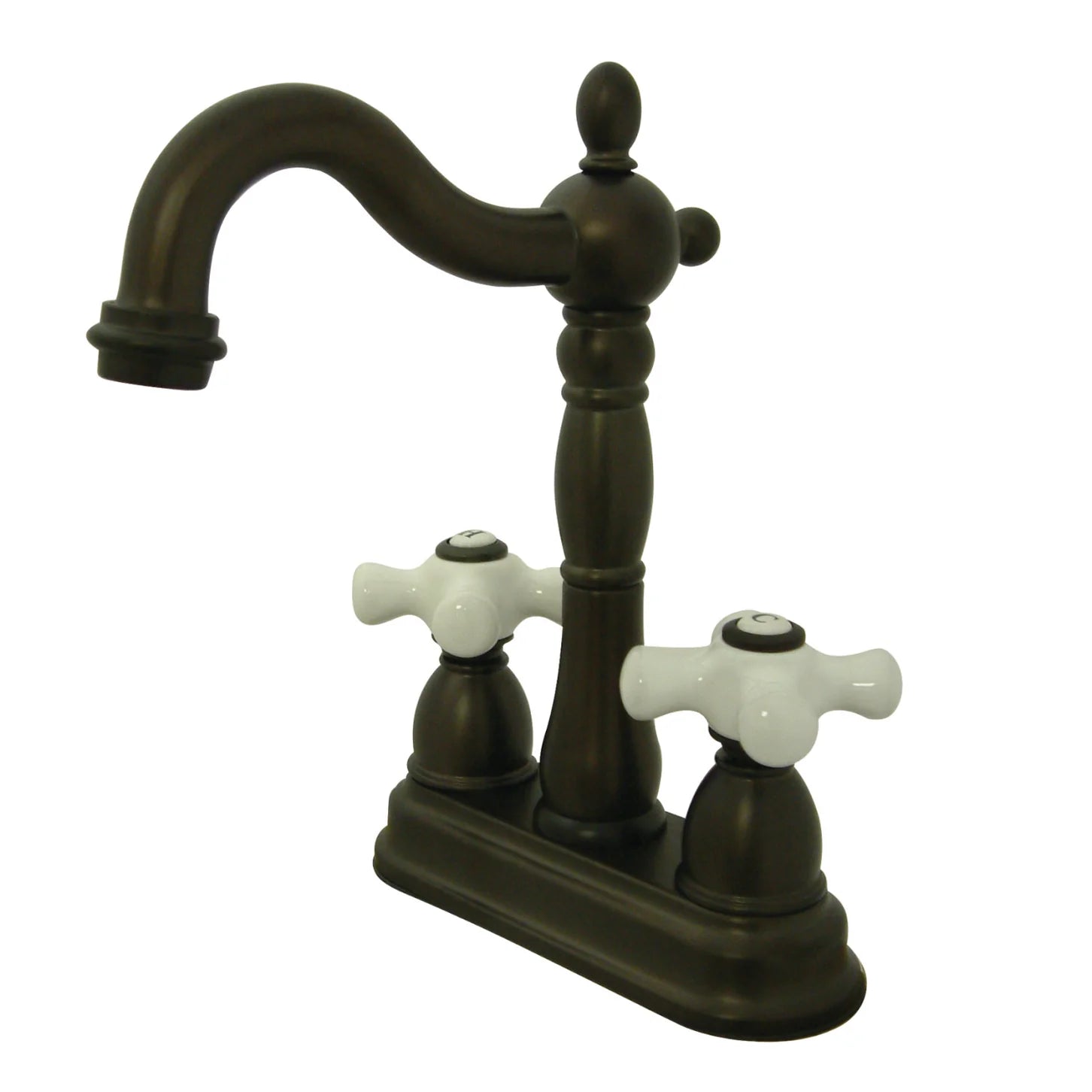 Kingston - Bar Faucets - Heritage KB149PX Two-Handle 2-Hole Deck Mount Bar Faucet