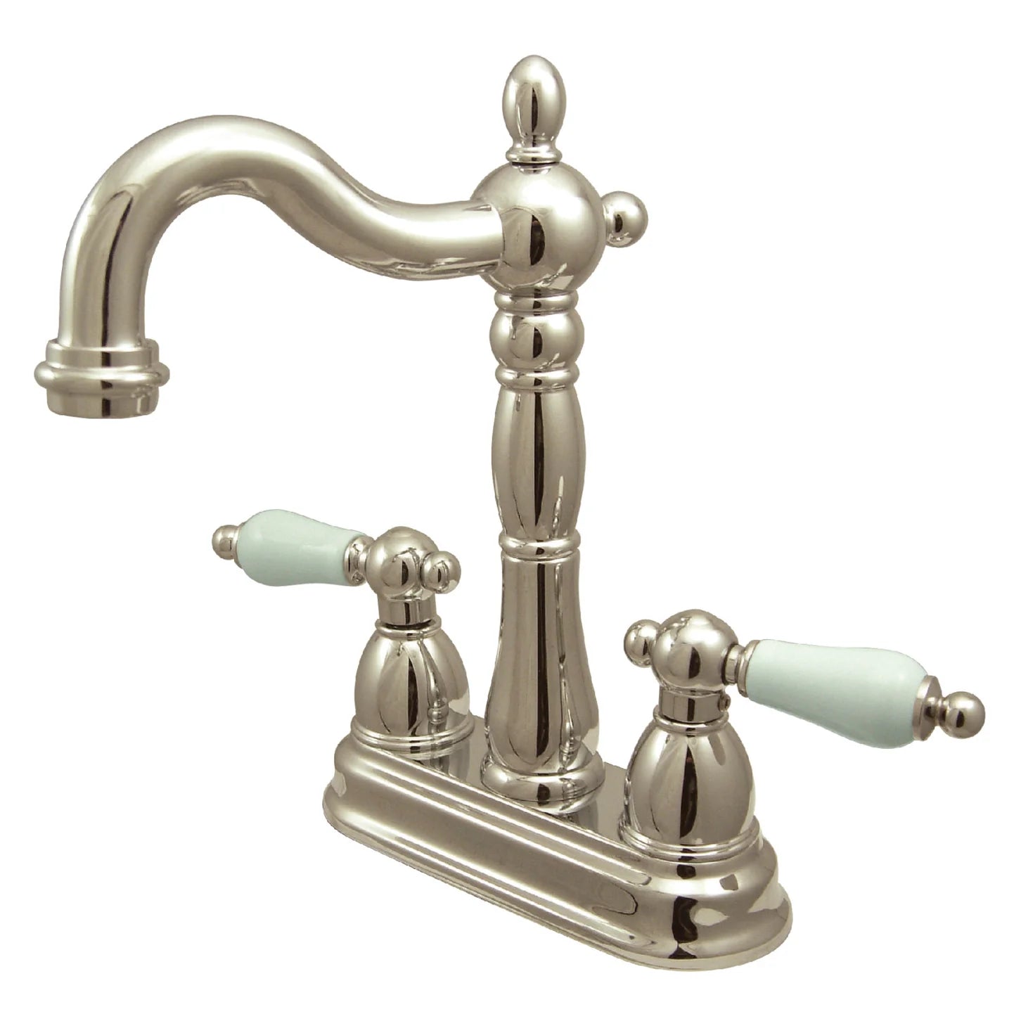 Kingston - Bar Faucets - Heritage KB149PL Two-Handle 2-Hole Deck Mount Bar Faucet
