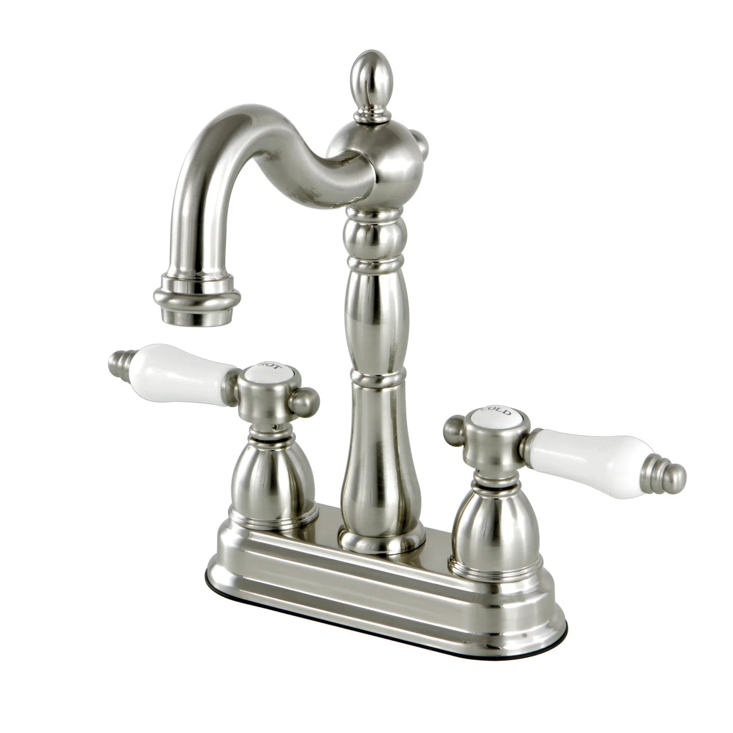 Kingston - Bar Faucets - Bel-Air KB149BPL Two-Handle 2-Hole Deck Mount Bar Faucet