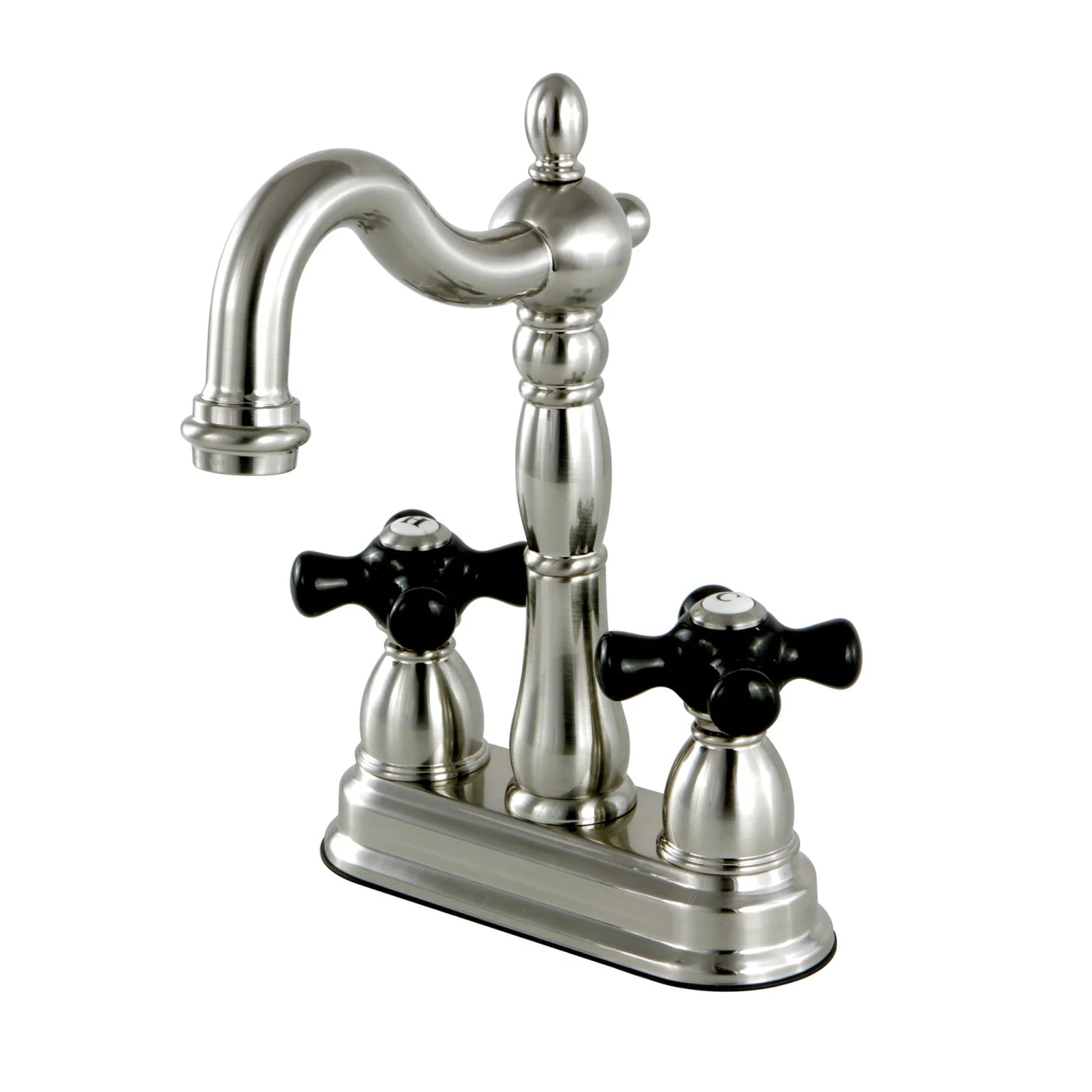 Kingston - Bar Faucets - Duchess KB149PKX Two-Handle 2-Hole Deck Mount Bar Faucet