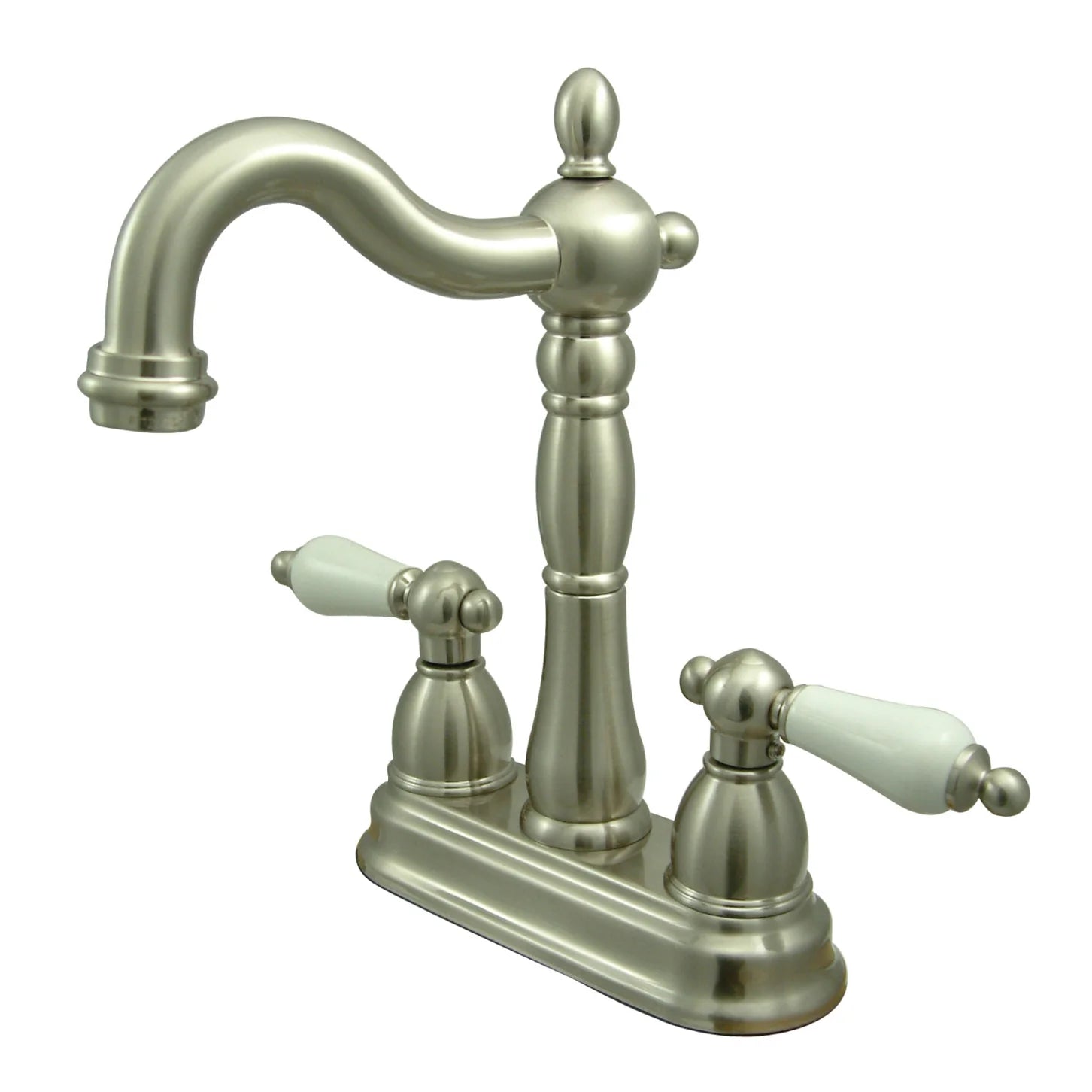 Kingston - Bar Faucets - Heritage KB149PL Two-Handle 2-Hole Deck Mount Bar Faucet