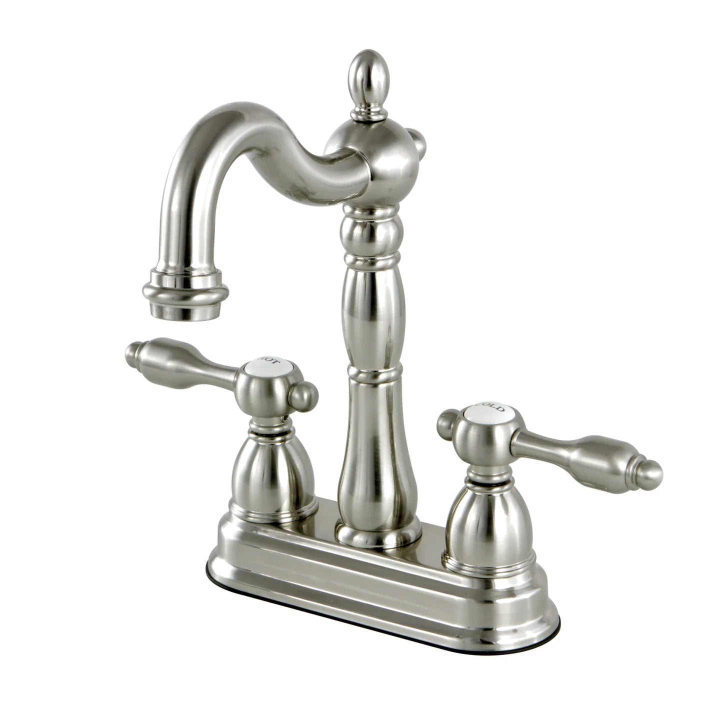 Kingston - Bar Faucets - Tudor KB149TAL Two-Handle 2-Hole Deck Mount Bar Faucet