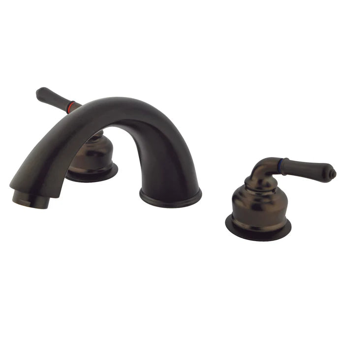 Kingston - Tub Faucets - Magellan KB368 Two-Handle 3-Hole Deck Mount Roman Tub Faucet