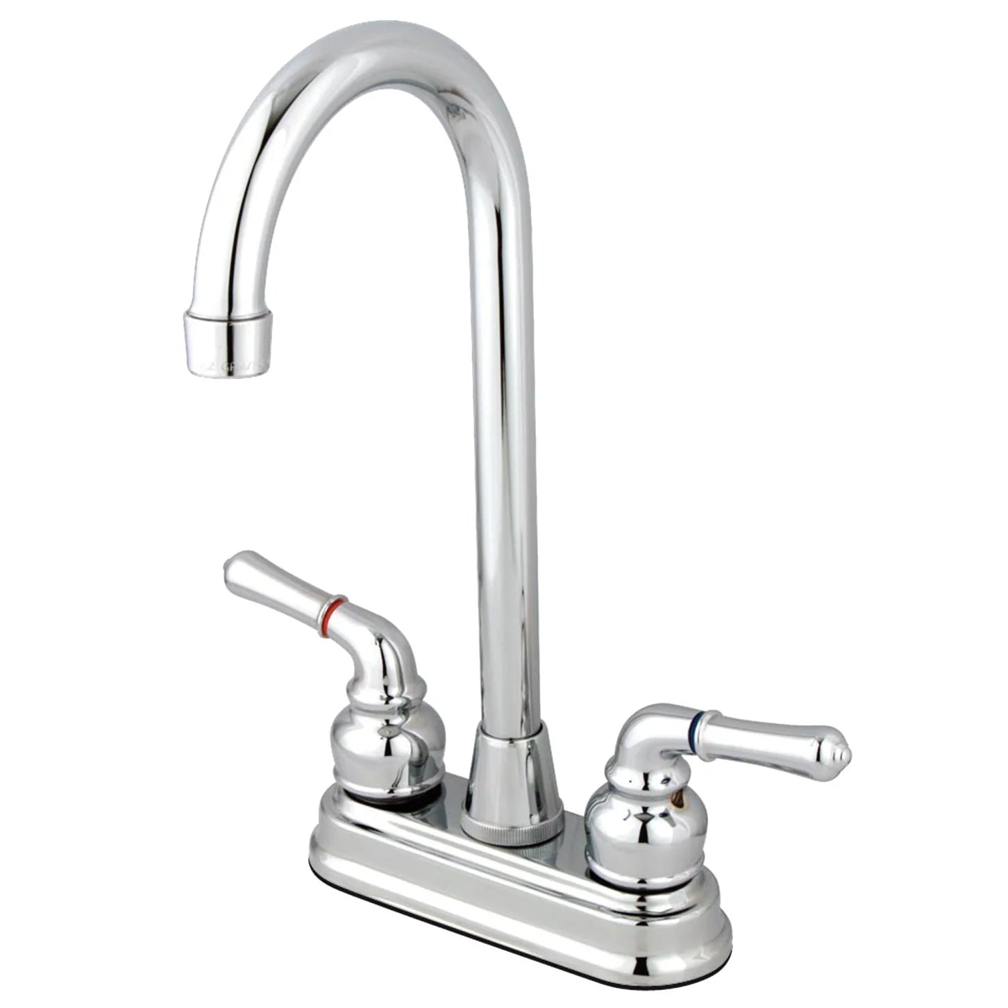 Kingston - Bar Faucets - Magellan KB49 Two-Handle 2-Hole Deck Mount Bar Faucet