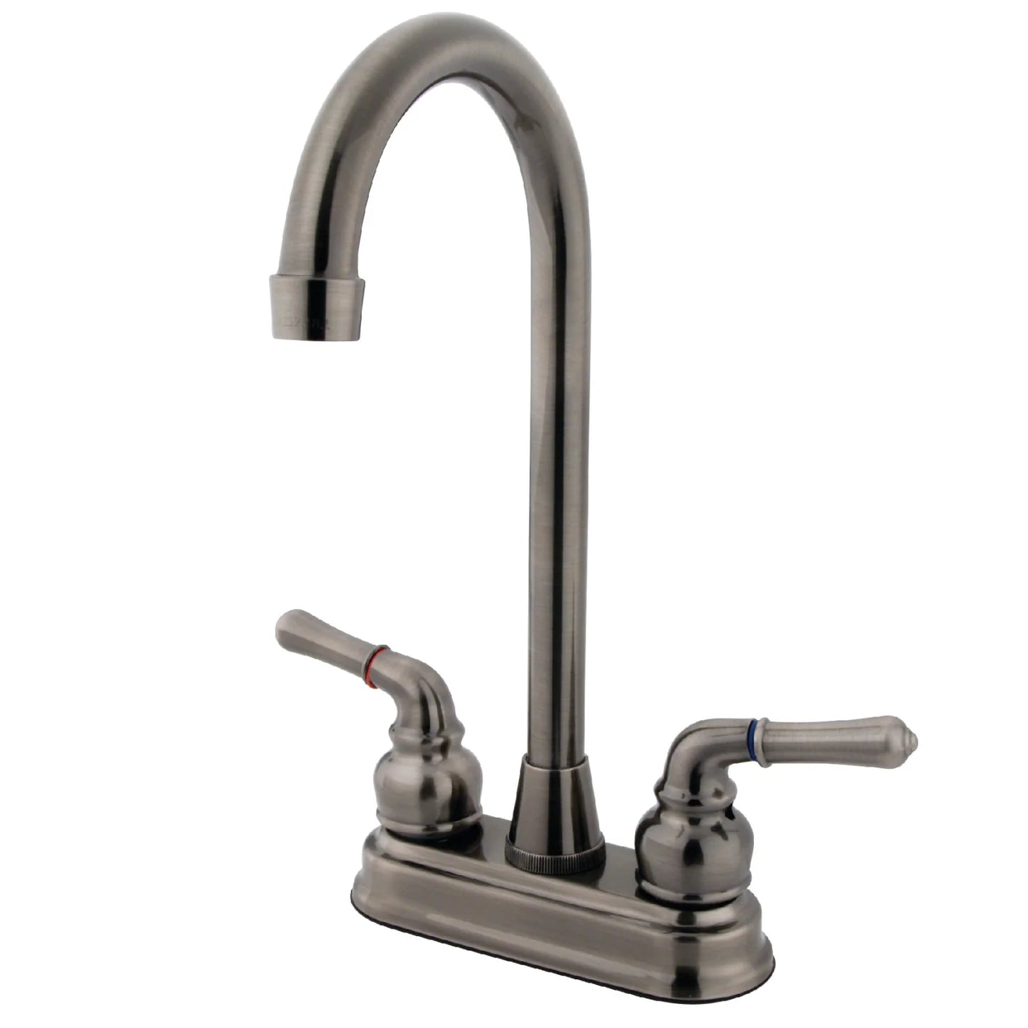 Kingston - Bar Faucets - Magellan KB49 Two-Handle 2-Hole Deck Mount Bar Faucet