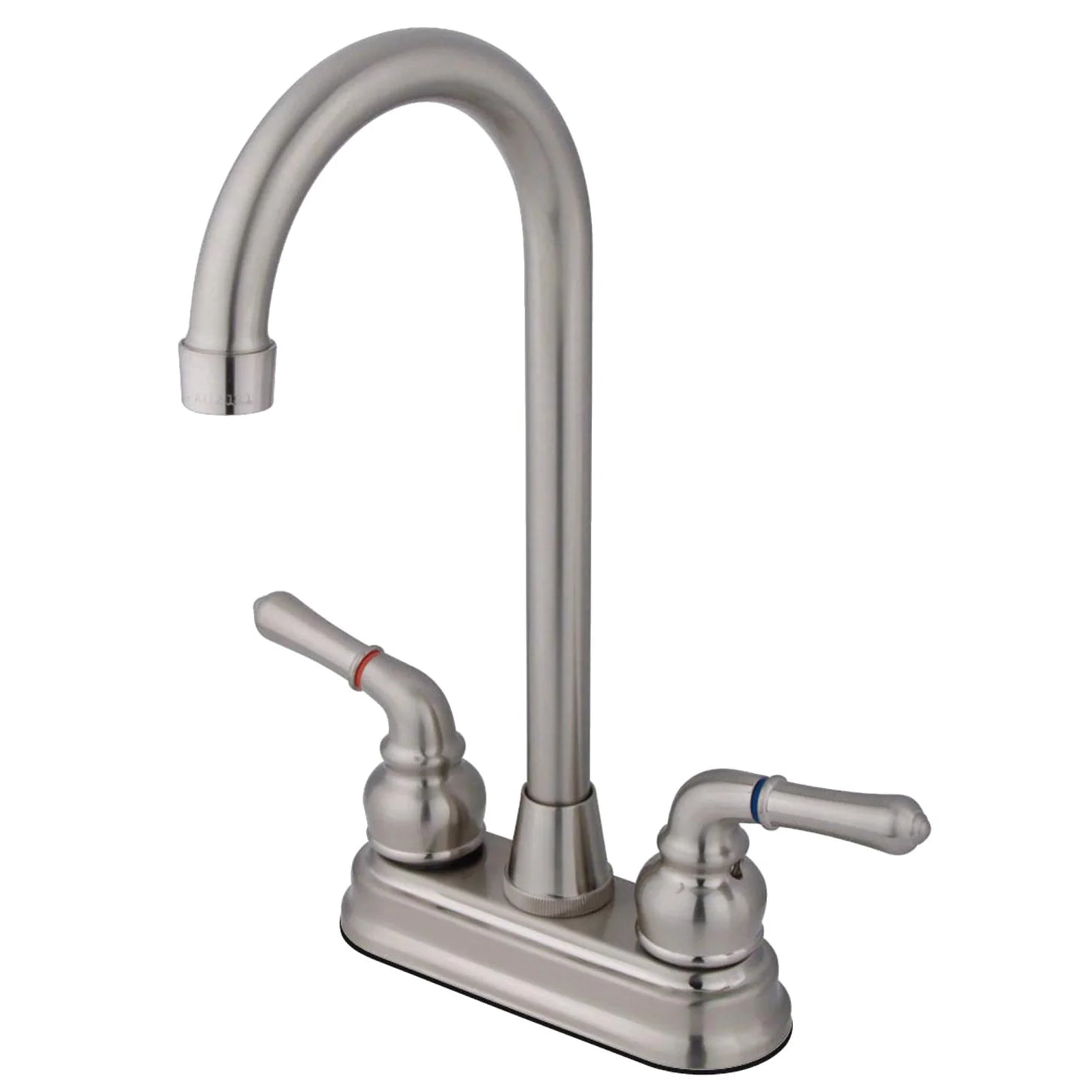Kingston - Bar Faucets - Magellan KB49 Two-Handle 2-Hole Deck Mount Bar Faucet
