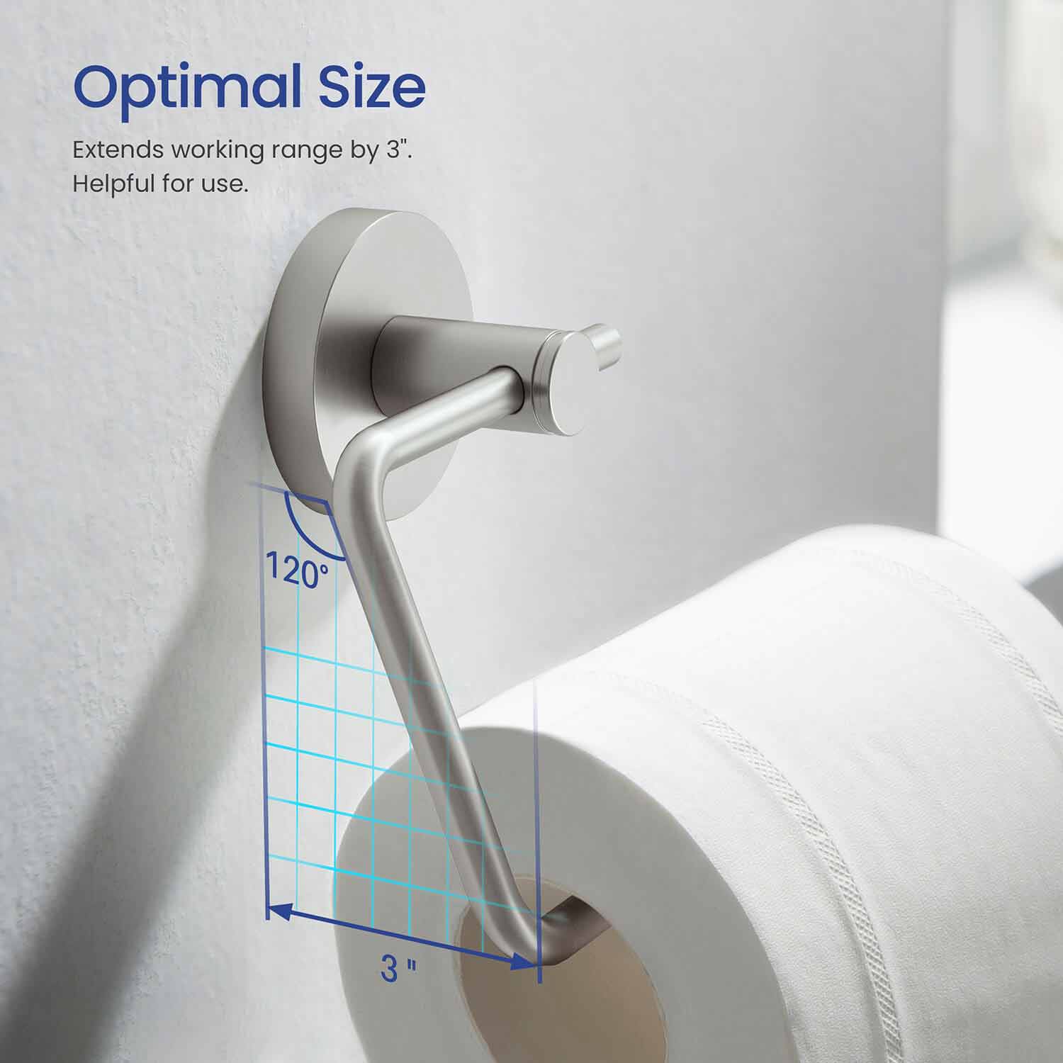 KIBI Circular Toilet Paper Holder – KBA1405