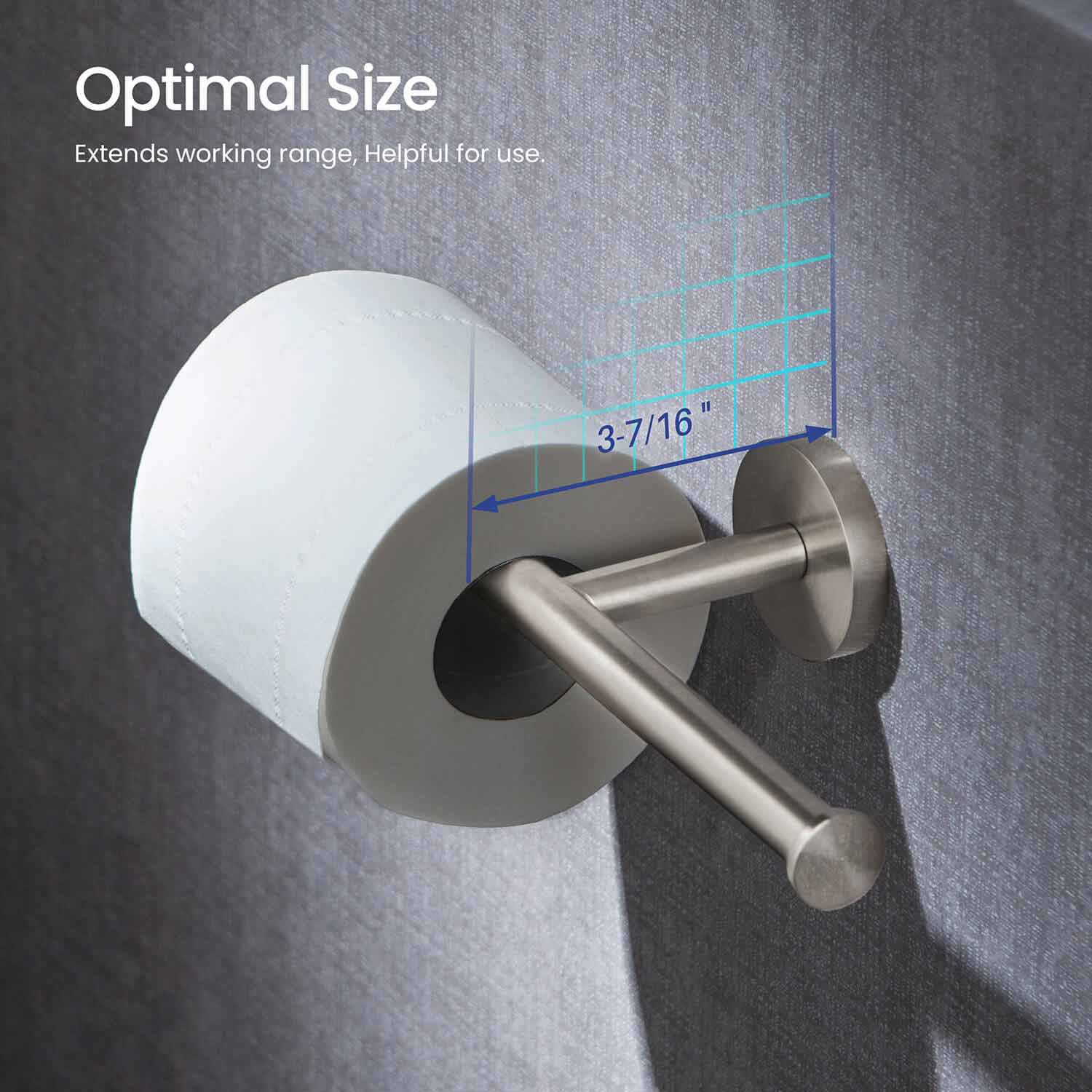 KIBI Circular Double Toilet Paper Holder – KBA1408