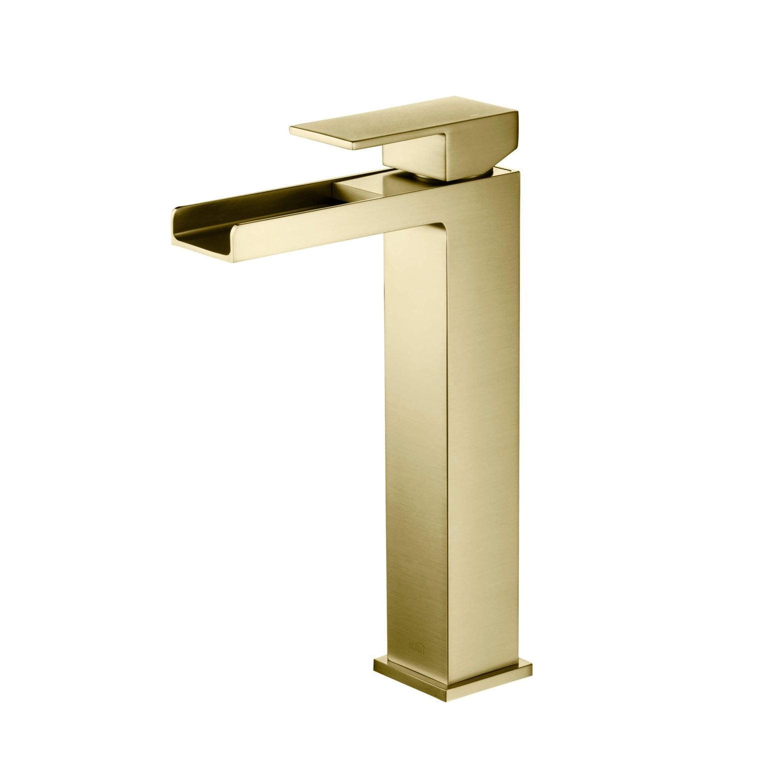 KIBI Waterfall Brass Single Handle Bathroom Vessel Faucet – KBF1005